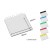 Vision Coloured Flexible Landscape ID Badge Holder - 95mm x 65mm, Pack of 100