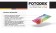 Fotodek Blank PVC Gloss Coloured Cards with White Core - Pack of 100