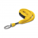 Premium Yellow 10mm Breakaway Lanyard with Metal Lobster Clip - Pack of 100
