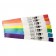 Zebra 10006995-2K Z-Band Direct Adhesive Wristbands - Blue