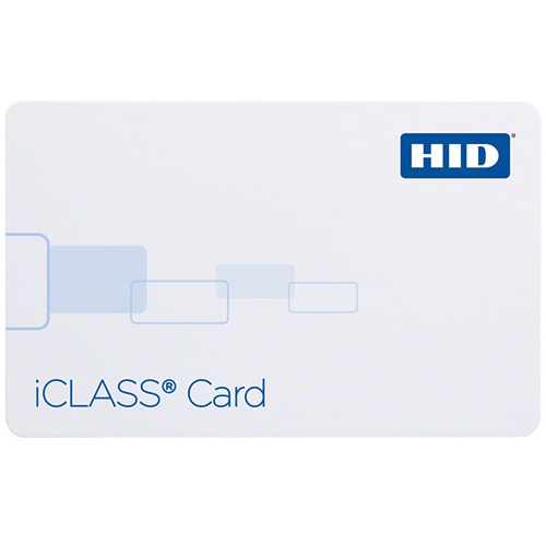 HID 2000PG1MN iCLASS 2K/2 Hi-Co Magstripe Cards - Pack of 100